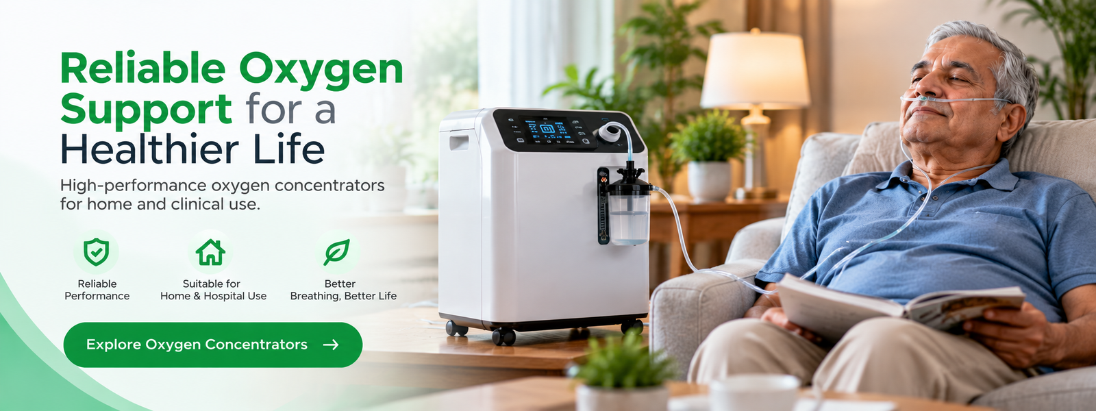 Reliable Oxygen Support at Home